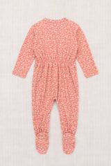 Baby Footed One-Piece - Rosewood Bunny Meadow
