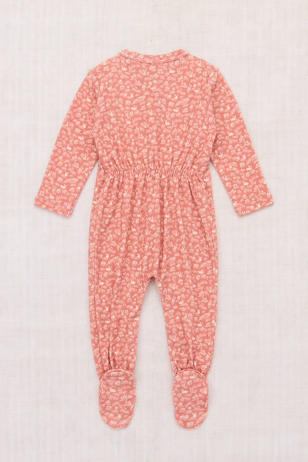 Baby Footed One-Piece - Rosewood Bunny Meadow