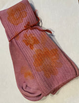 Naturally Dyed Tie Dye Crew Socks