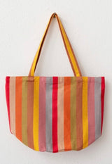 Cotton Canvas Tote - Striped