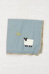 Baby Meadow Blanket - Overcast