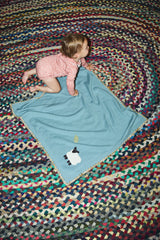 Baby Meadow Blanket - Overcast