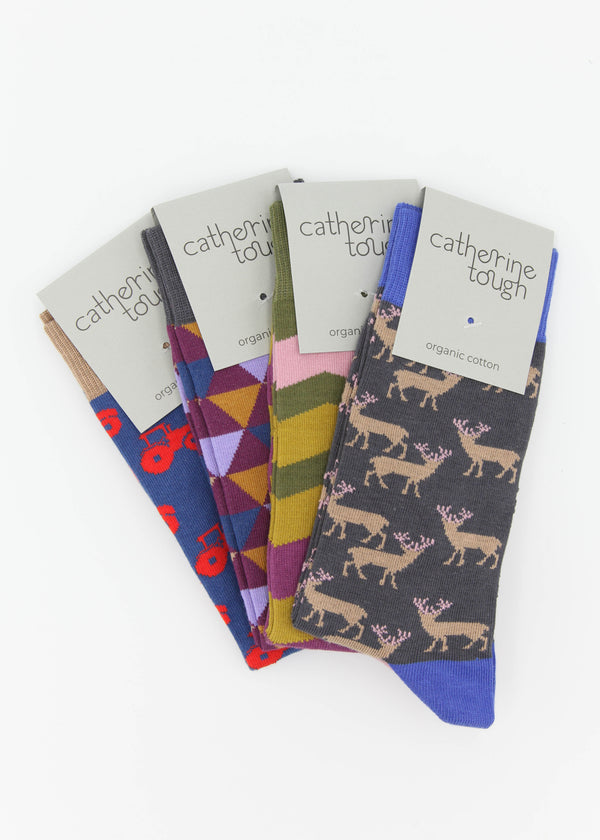 Men's Organic Cotton Crew Socks