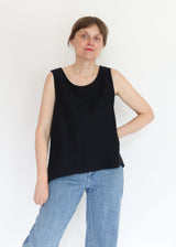 Gails Tank - Indigo