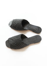 Woven Slide - Black