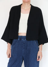 Lotus Cardigan - Black