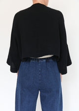 Lotus Cardigan - Black