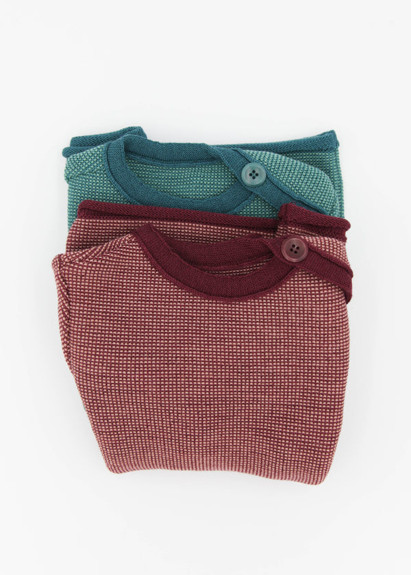 Children’s Melange Jumper - Olive/Anthracite