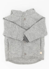 Children’s Boiled Wool Jacket - Grey