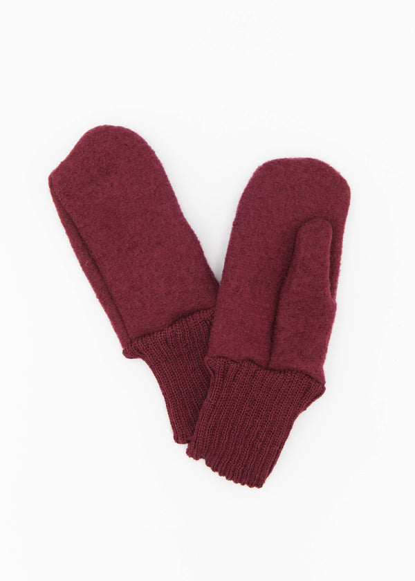 Children’s Boiled Wool Gloves