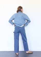 Patchfront Handy Pant - Cowboy Blue/Gold Stitch