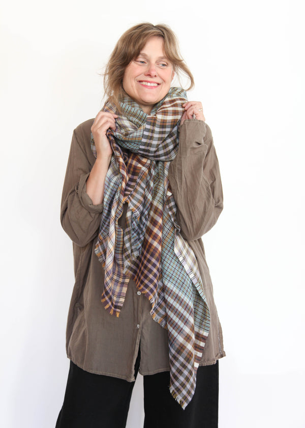 Shawl SW2526 - Charcoal