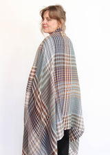 Shawl SW2526 - Charcoal