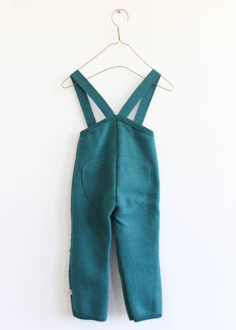 Children’s Boiled Wool Trousers - Marine