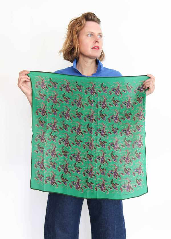 Foulard No763 - Oxford Green