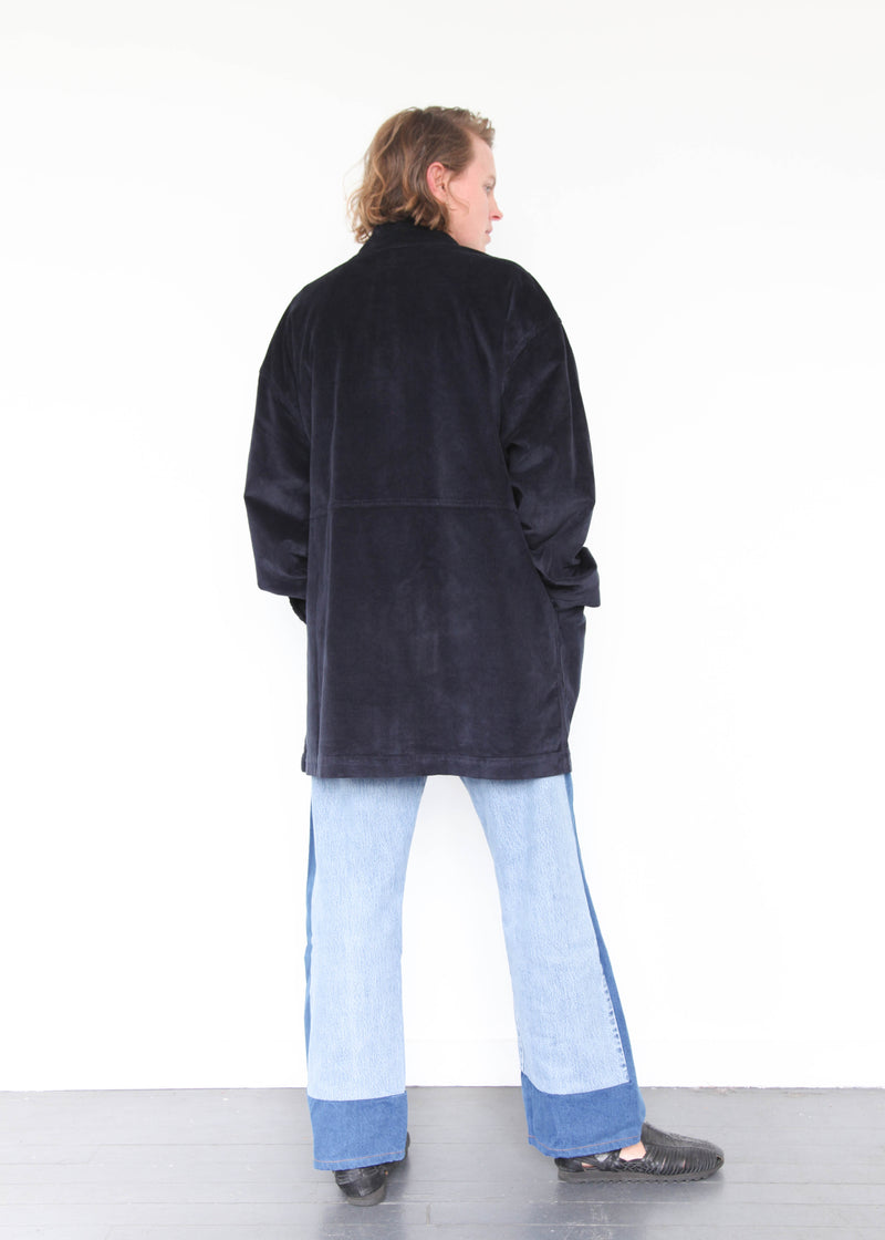 Corduroy Overshirt - Navy