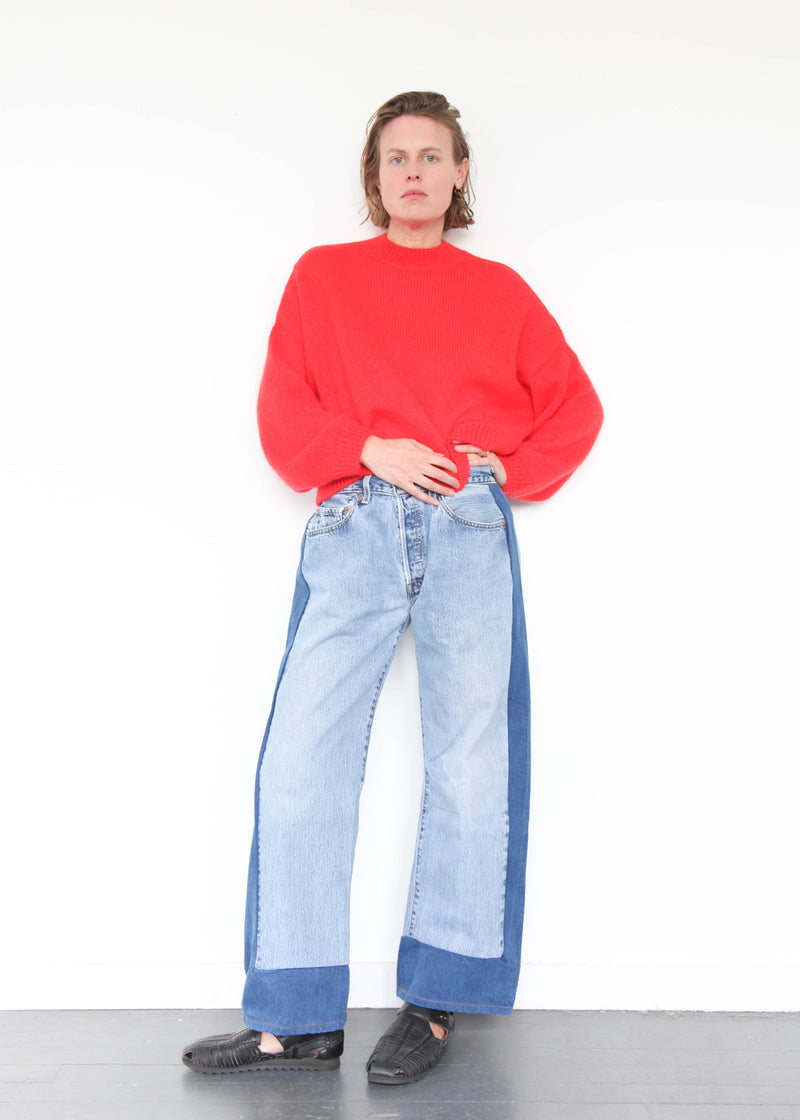 Mohair Sweater - Red