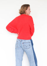 Mohair Sweater - Red