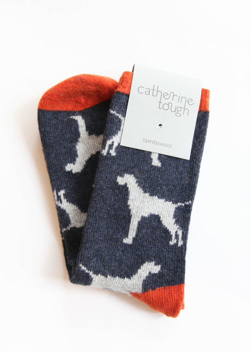Men's Lambswool Ankle Socks