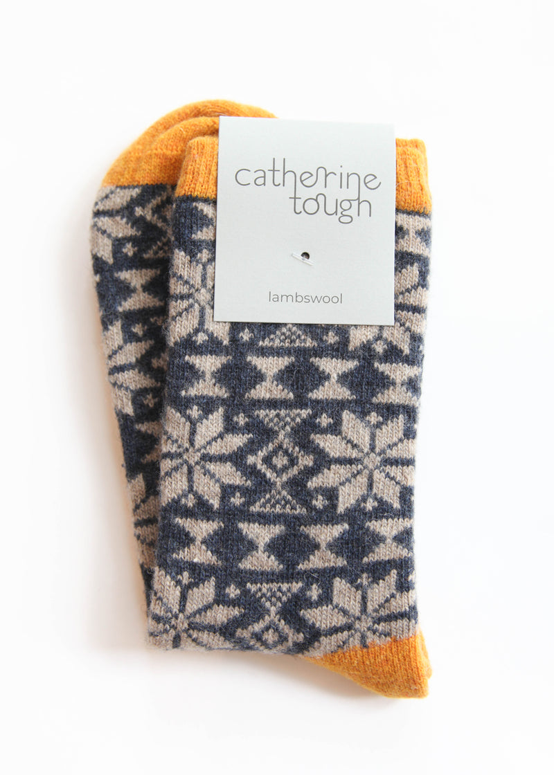 Men's Lambswool Ankle Socks