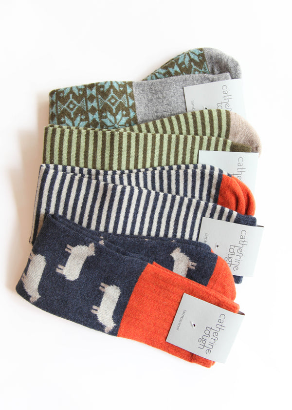 Women's Lambswool Boot / Long Socks