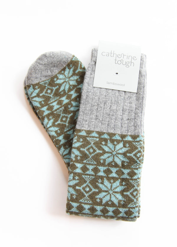 Women's Lambswool Boot / Long Socks