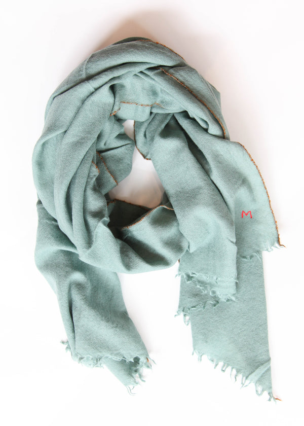 Echarpe No100 - Celeste Blue