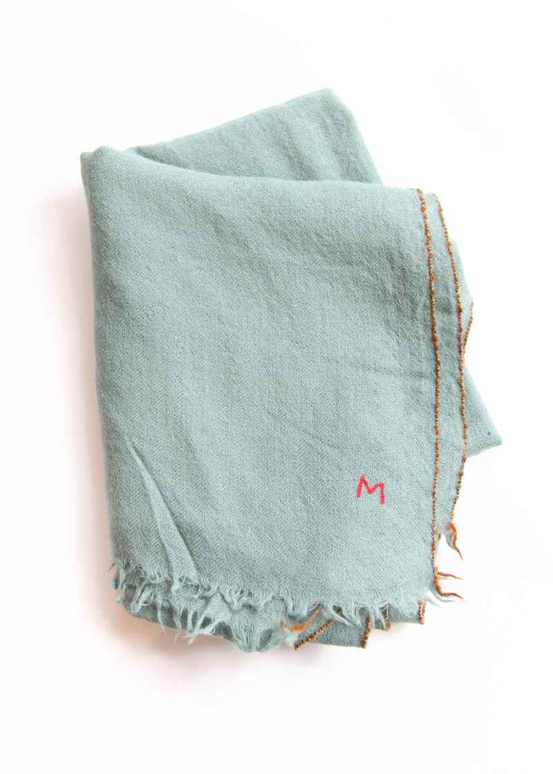 Echarpe No100 - Celeste Blue
