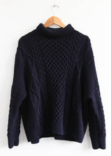 Fisherman Pullover - Midnight/One Size