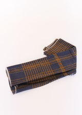 Echarpe Shawl Tweed Check - Indigo