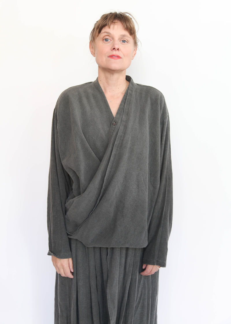 Drapy Shirt - Slate