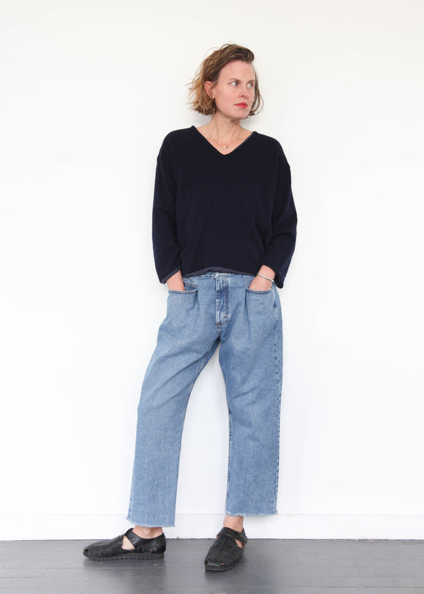 MIDI Sweater - Navy