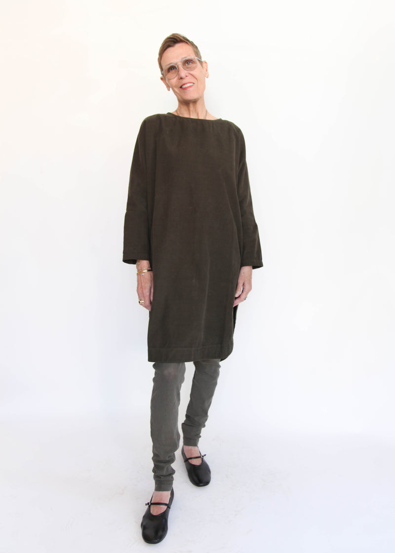 Painter Dress - Dark Forest