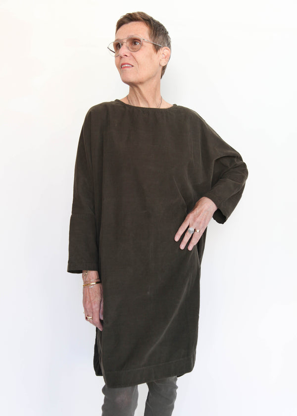 Painter Dress - Dark Forest