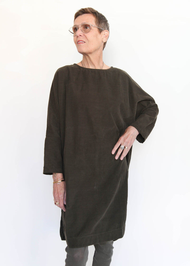 Painter Dress - Dark Forest