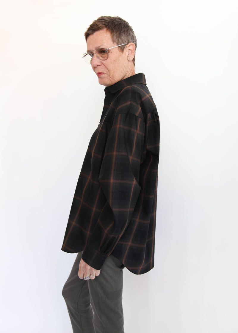 Kay Shirt - Brown Check