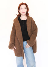 Double Face Coat - Rust