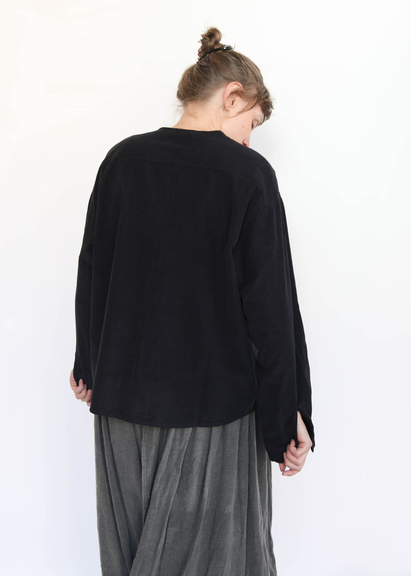 Nehru Shirt - Dark Navy