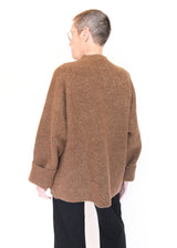 Double Face Cardigan - Rust
