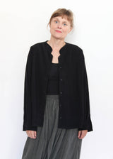 Nehru Shirt - Dark Navy