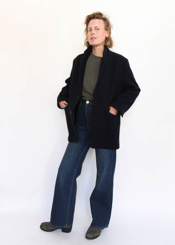 Harry Coat - Navy