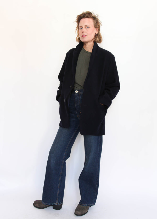 Harry Coat - Navy