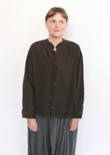 Nehru Shirt - Dark Forest