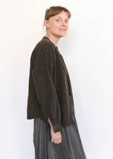 Nehru Shirt - Dark Forest