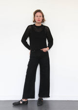 Reworked Culotte - Vintage Black