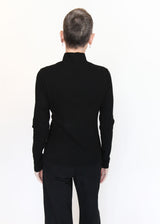 L/S Mockneck - Black