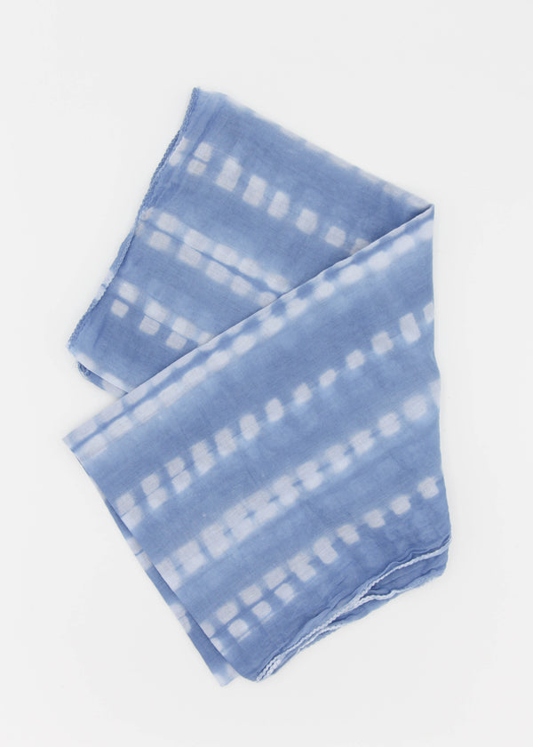 Tiny Square Bandana - Indigo