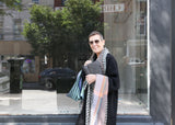 Double Face Long Coat - Black OS