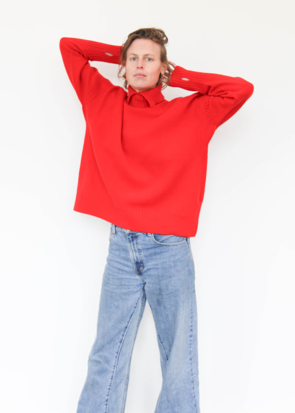 Lulu Sweater - Red