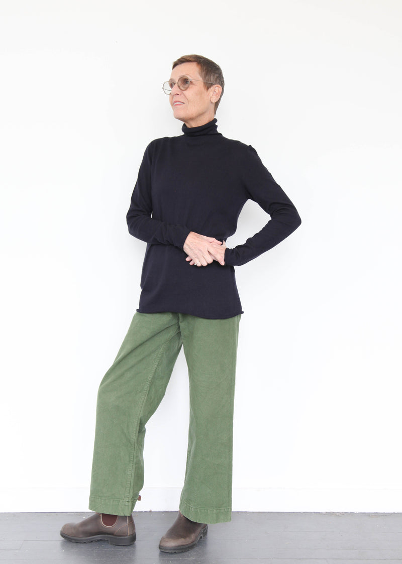 Agnes Turtleneck - Navy